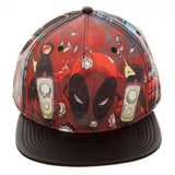 Marvel Deadpool Printed PU Snapback