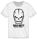 Call Of Duty Black Ops 3 Men's White T-Shirt Tee Shirt