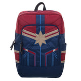 Marvel Captain Marvel Padded Strap Backpack Laptop Bookbag Daypack School Bag