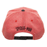 Spiderman Two Tone Cationic Red and Black Snapback